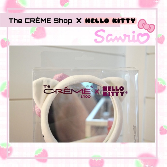 HELLO KITTY 🩷 Limited Edition Hand Mirror Pink Bow Sanrio - Picture 8 of 11